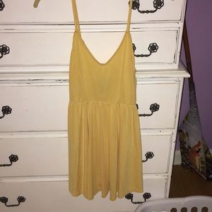 yellow summer dress
